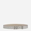 Glittery fabric belt