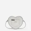 Glittery fabric DG Girlie Heart bag