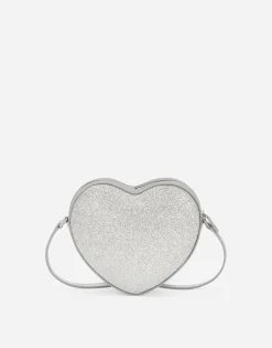 Glittery fabric DG Girlie Heart bag