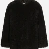 Goat hair cashmere jacket