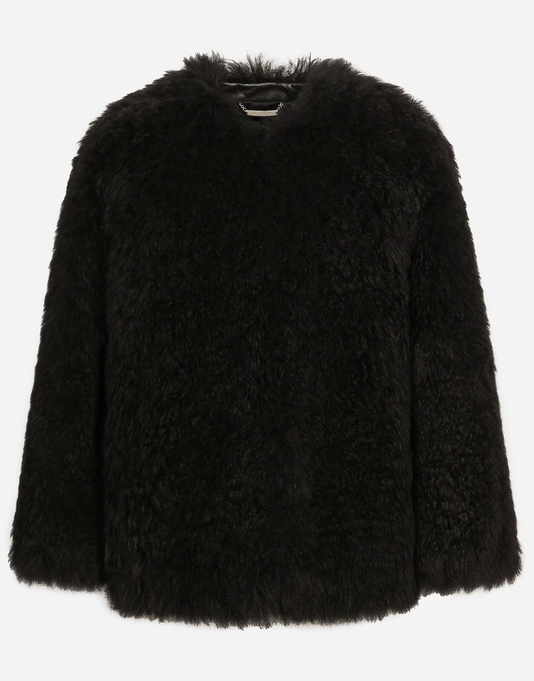 Goat hair cashmere jacket