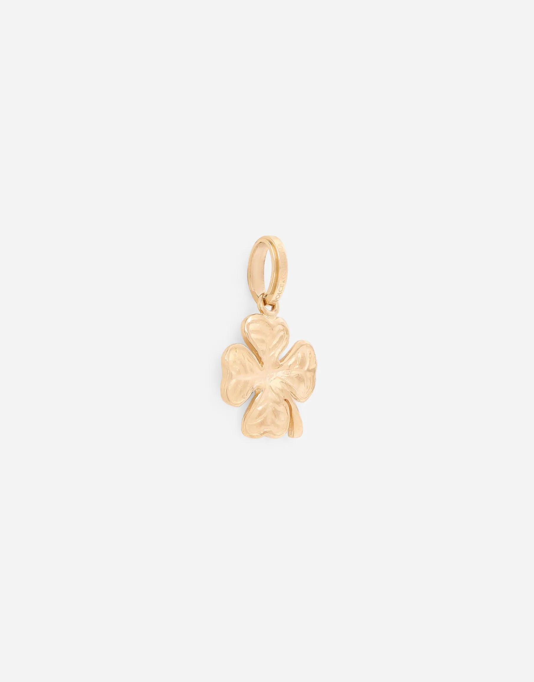 Good Luck yellow gold charm