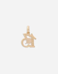 Good Luck yellow gold charm