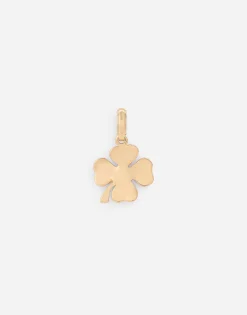 Good Luck yellow gold charm