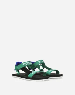 Gros-grain sandals