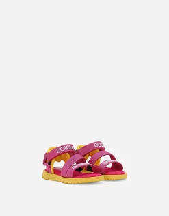Gros-grain sandals