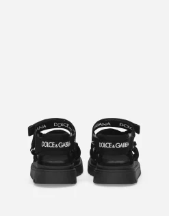 Gros-grain sandals