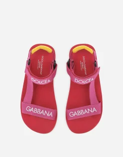 Gros-grain sandals