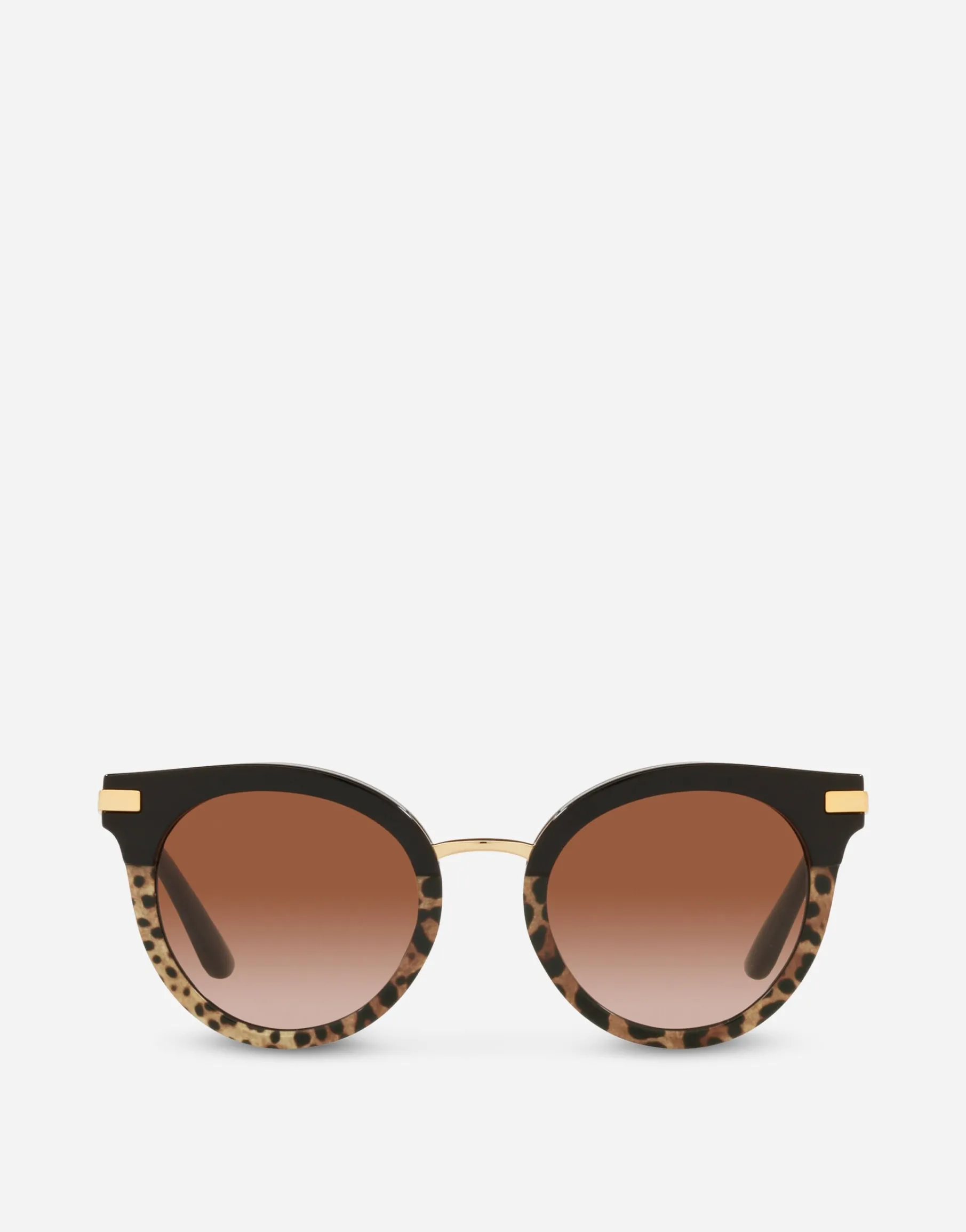 Half print sunglasses