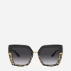 Half print sunglasses