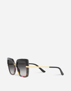 Half print sunglasses