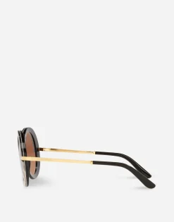 Half print sunglasses