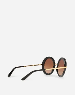Half print sunglasses