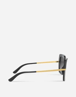 Half print sunglasses