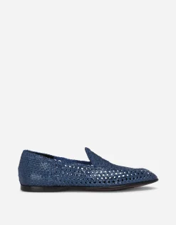 Hand-woven slippers