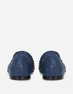 Hand-woven slippers