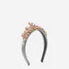 Headband with all over jewellery application