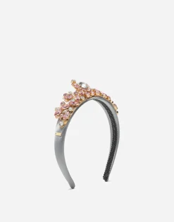 Headband with all over jewellery application