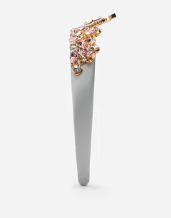 Headband with all over jewellery application