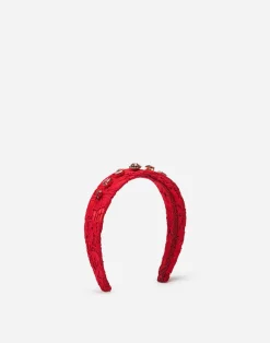 Headband with jewellery application