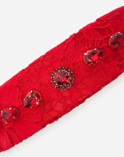 Headband with jewellery application