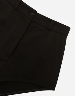 High-waisted wool panties