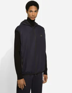 Hooded sports vest