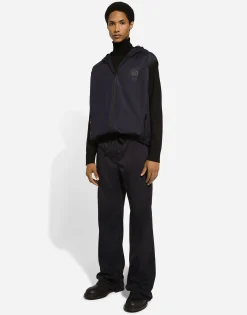 Hooded sports vest