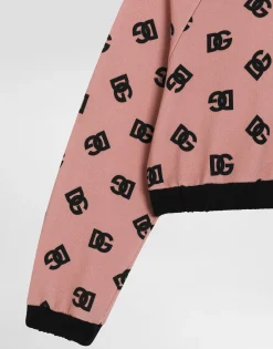 Hoodie with DG logo print