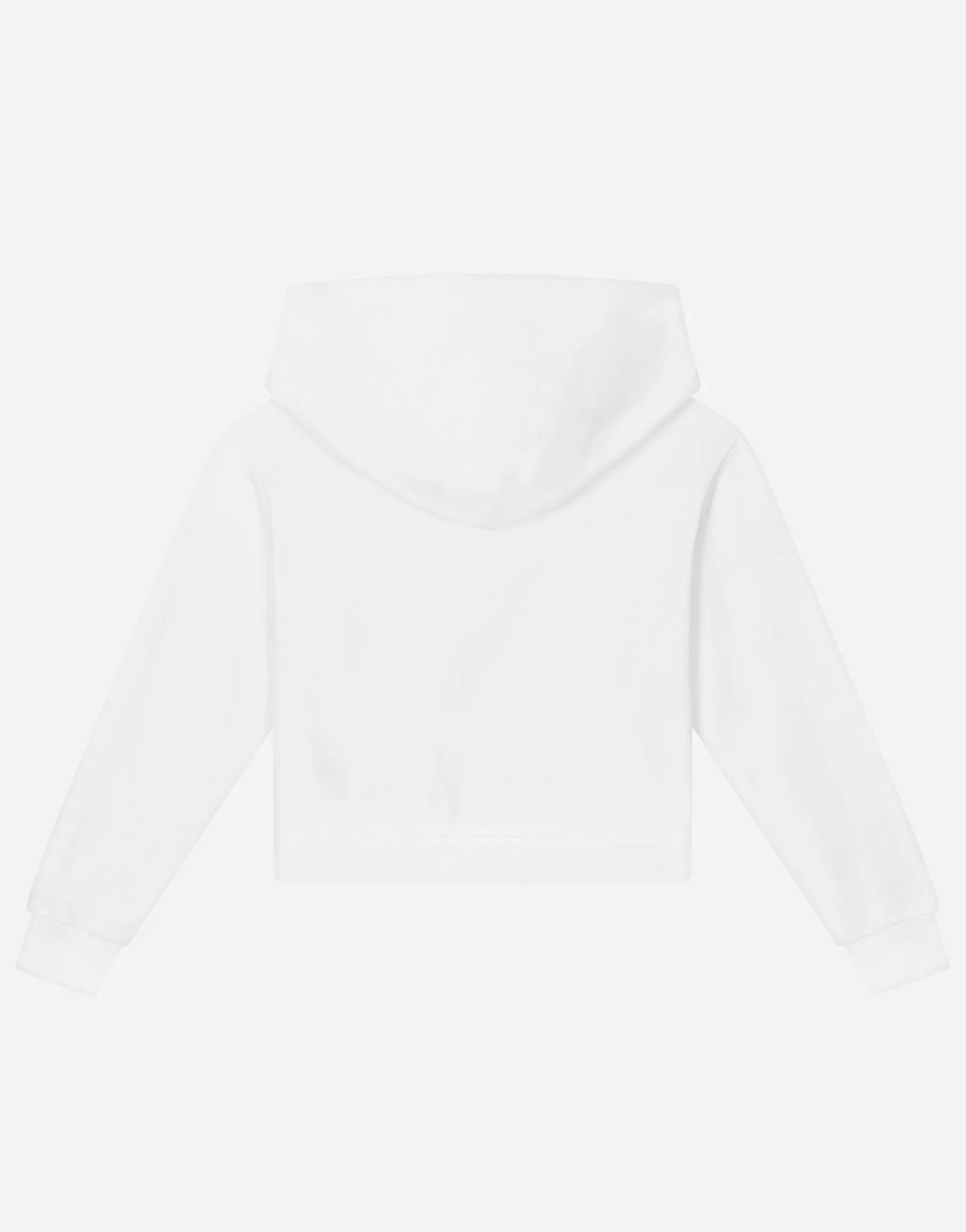 Hoodie with logo appliqué