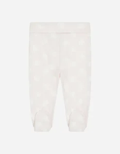Interlock pants with DG logo print