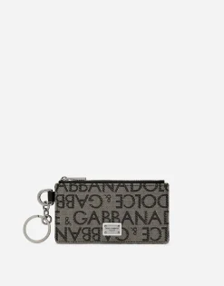 Jacquard card holder