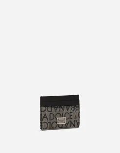 Jacquard card holder