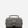 Jacquard crossbody bag