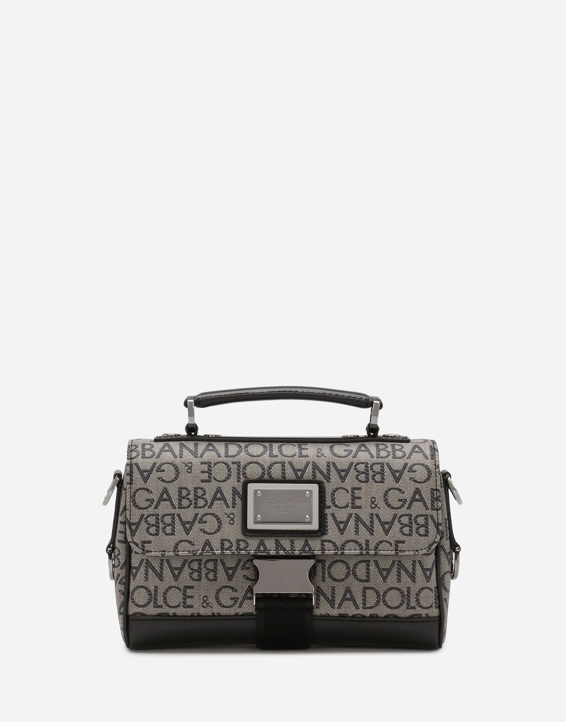 Jacquard crossbody bag