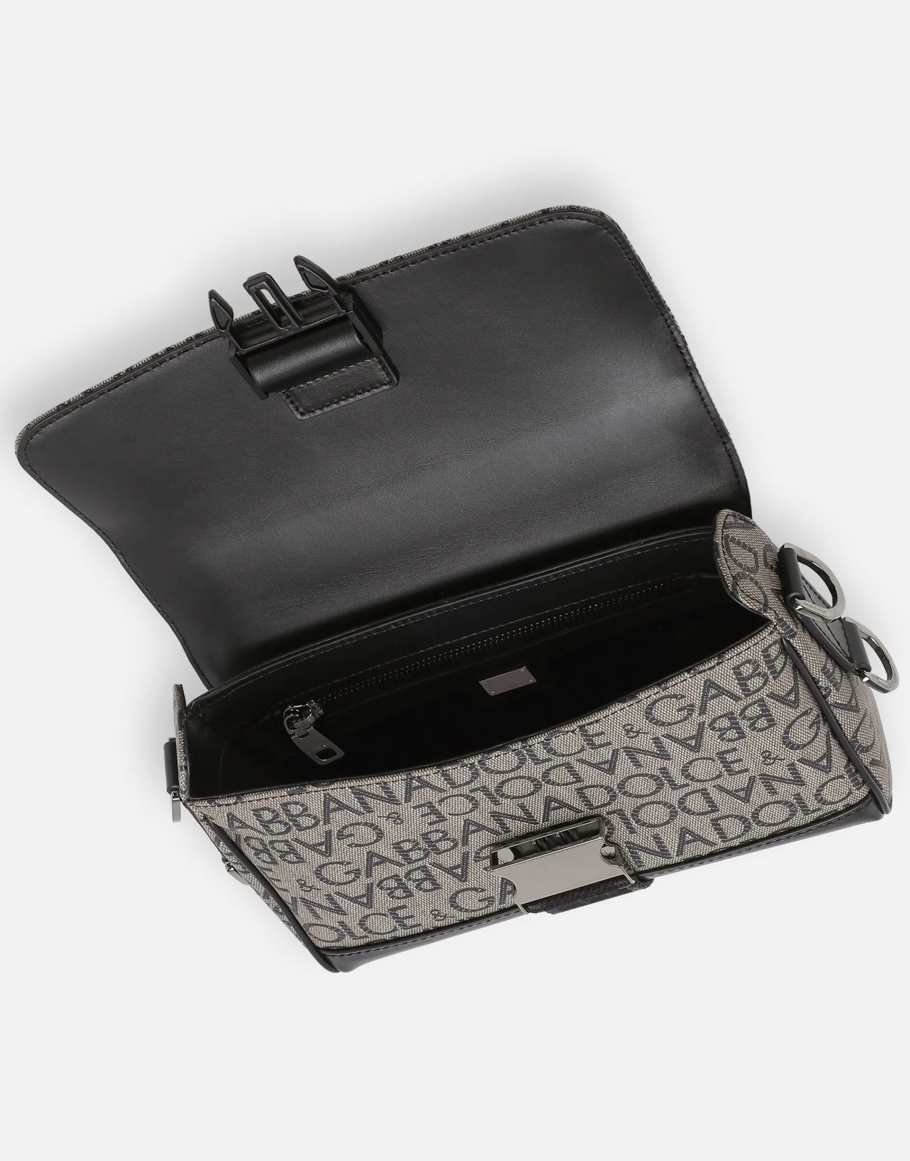 Jacquard crossbody bag