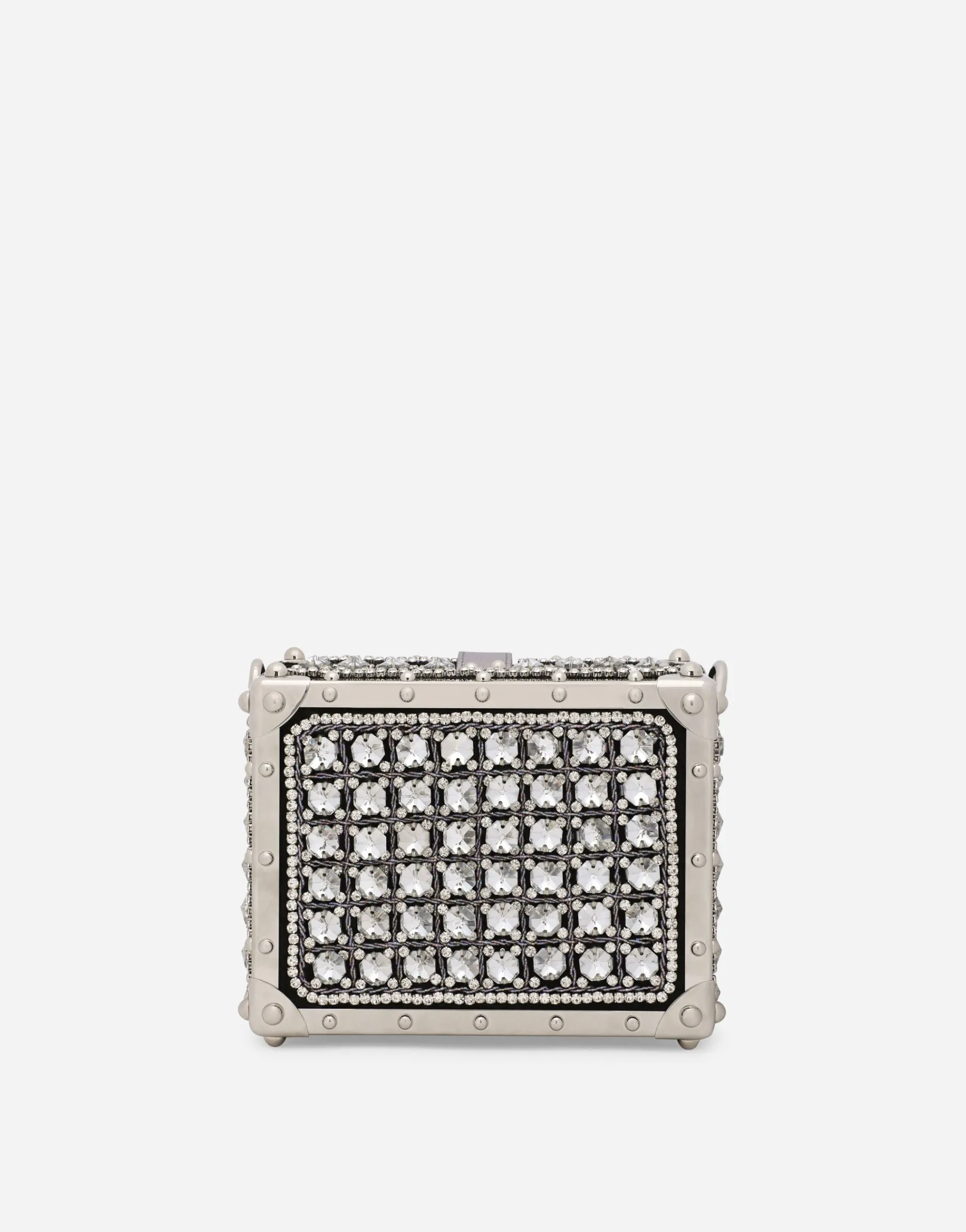 Jacquard Dolce Box bag with embroidery