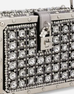 Jacquard Dolce Box bag with embroidery