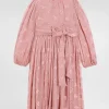 Jacquard dress with DG logo