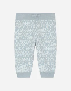 Jacquard jogging pants
