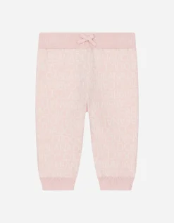Jacquard jogging pants