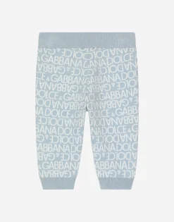 Jacquard jogging pants