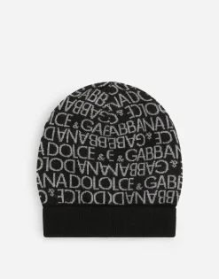Jacquard knit hat