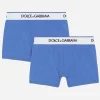 Jersey boxers two-pack with branded elastic