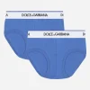 Jersey briefs two-pack with branded elastic