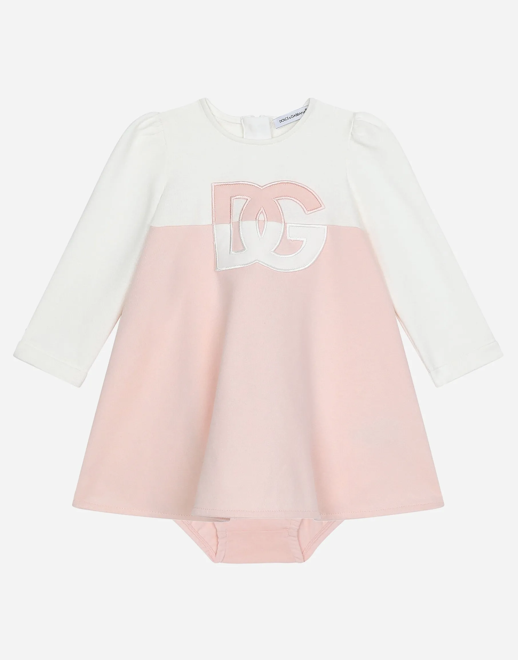 Jersey dress with bloomers