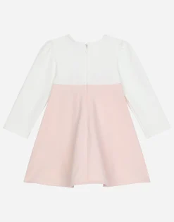 Jersey dress with bloomers