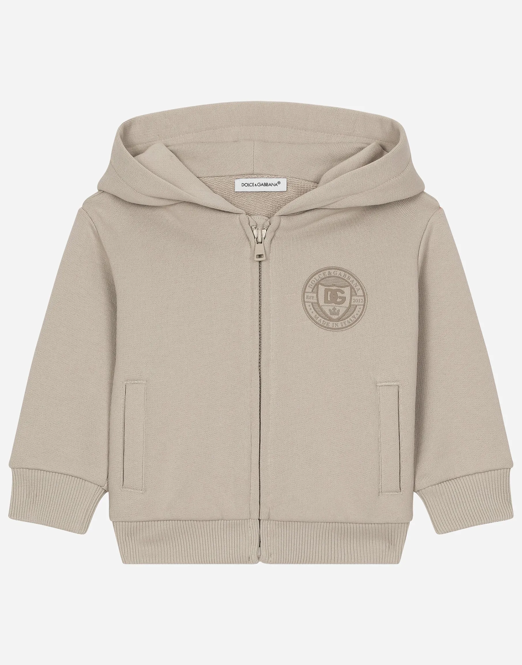 Jersey hoodie with DG logo