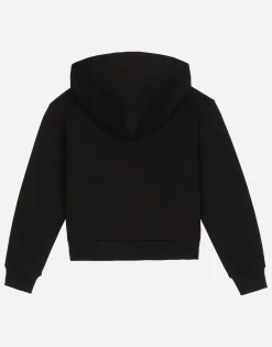 Jersey hoodie with DG logo
