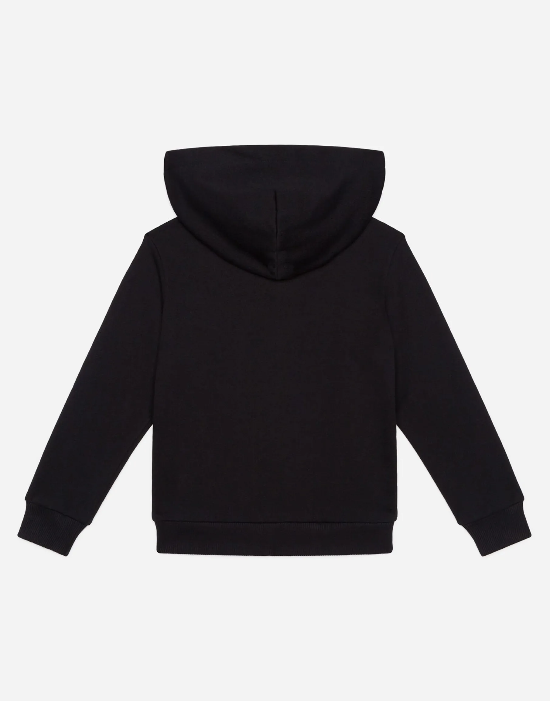 Jersey hoodie with plate